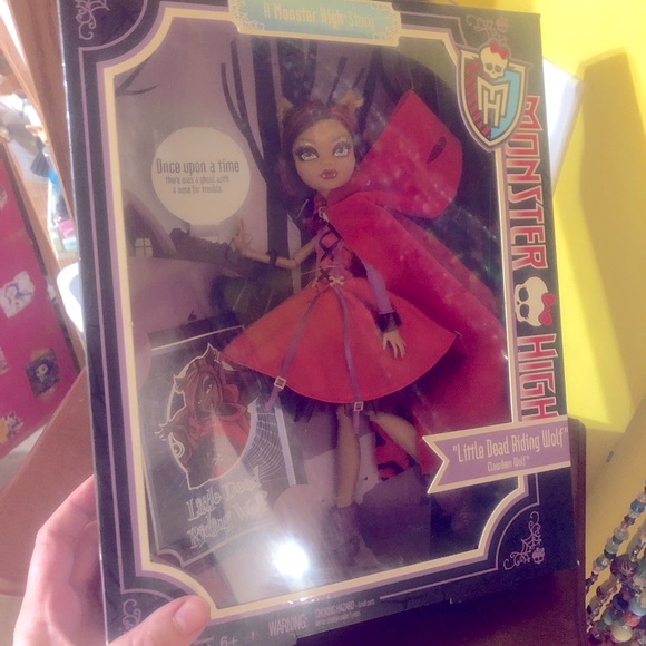 monster high Other - NIB Monster High Clawdeen Wolf Red Riding Hood